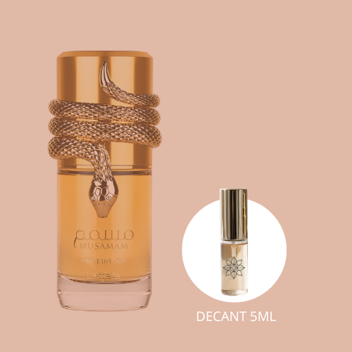 Decante 5ML Musamam White Intense - Lattafa