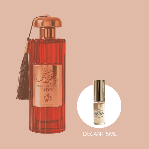 Decante 5ML  Durrat Al Aroos Love - Al Wataniah