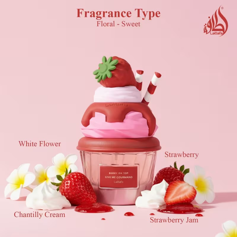 Give Me Gourmand Berry On Top - Lattafa