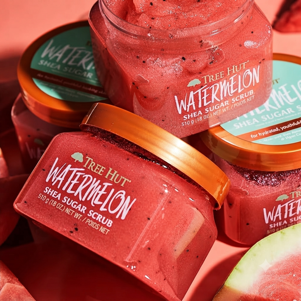Watermelon Shea Sugar Scrub - Tree  Hut